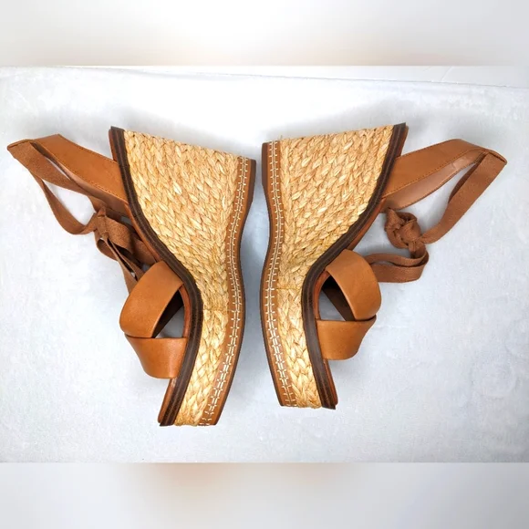 VINCE CAMUTO Pharrah Espadrilles Wedge Platform Ankle Strap Sandals - Picture 6 of 8